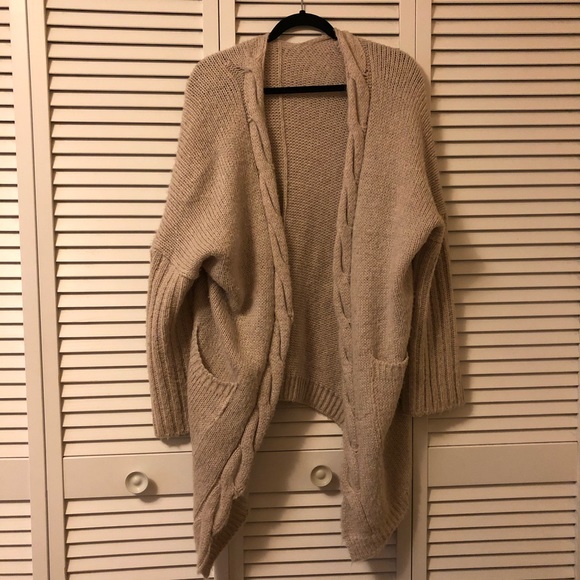 Beige Cardigan (Long) - Picture 1 of 4